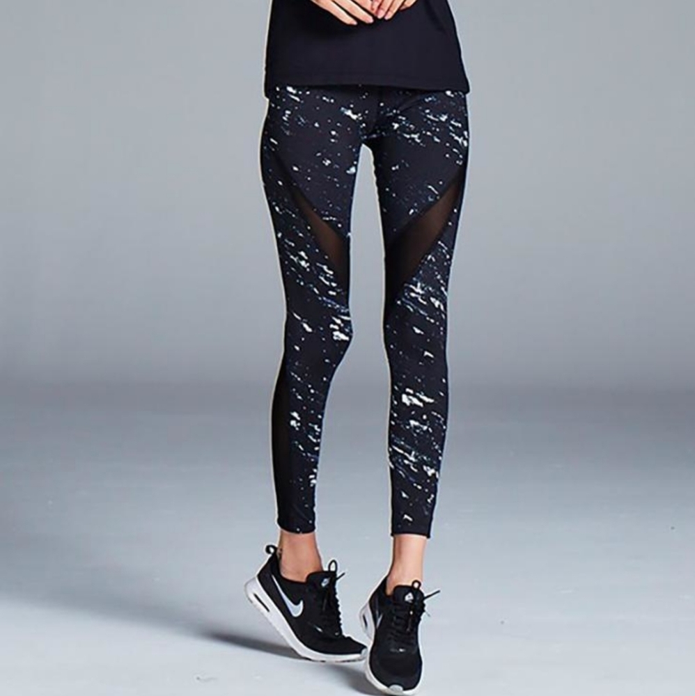 Varley Windsor marble leggings